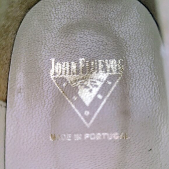 John Fluevog Choice Vanny Red & Black Heart Heels Size 10 Made In Portugal - Picture 7 of 14